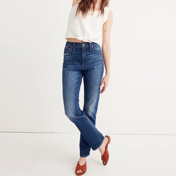 Madewell | The High-Rise Slim Boyjean | G7199 - Picture 2 of 12